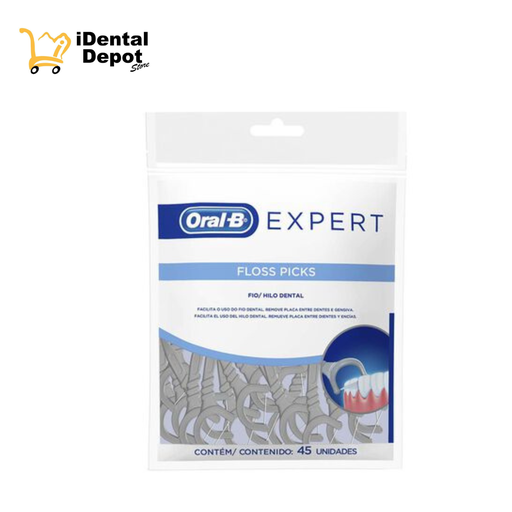 [DDVC006] HILO EXPERT FLOSS PICKS CON 45 ORAL-B