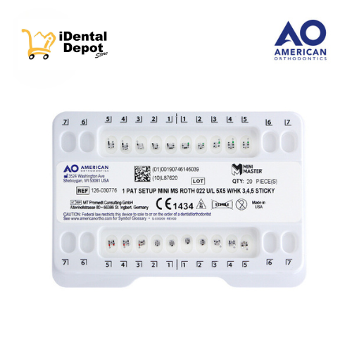 [AOB126-030776] BRACKETS MINI ROTH .022 JGO
