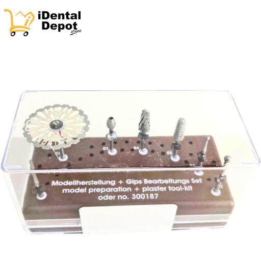 [D04300187 ] KIT DE FRESONES PARA MODELOS DE YESO (café) P135 L