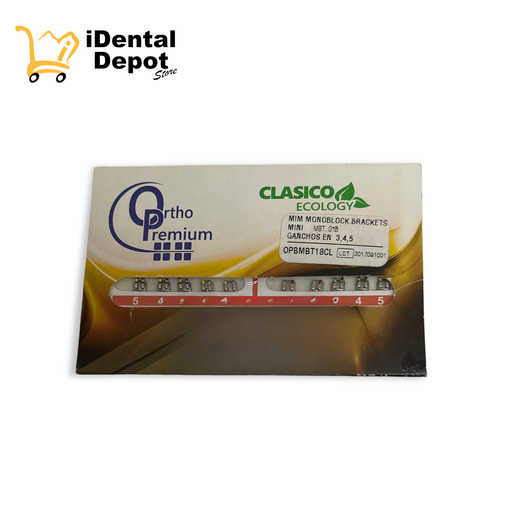 [OPBMBT18CL] JGO BRACKET MBT .018 CLASICO C/G 3,4 Y 5