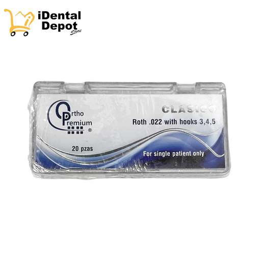 [OPBR22CL] JGO BRACKET ROTH .022 CLASICO C/G 3,4 Y