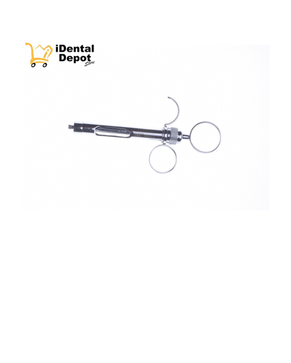 [15-005] JERINGA TIPO BAYER C/ANILLO WHITH AROW POINT