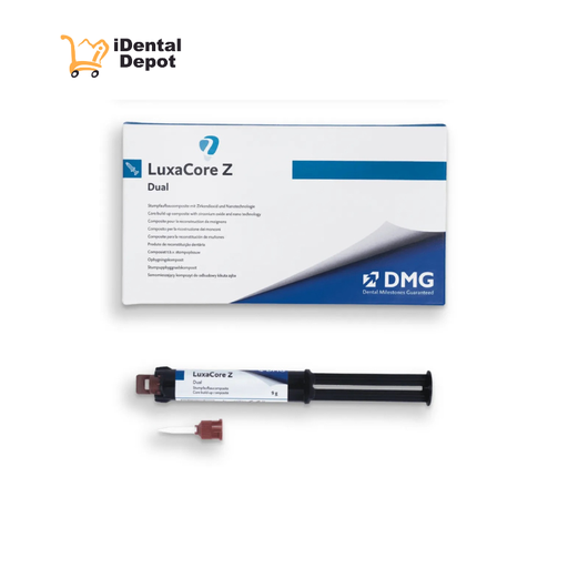 [DM-LXCZSMA3] CEMENTO RESINOSO
LUXACORE Z A3 - SISTEMA DUAL P/COLOCACION POSTES RADIC Y RECONST MUÑONES 2X9GR + 40 PTAS SURT