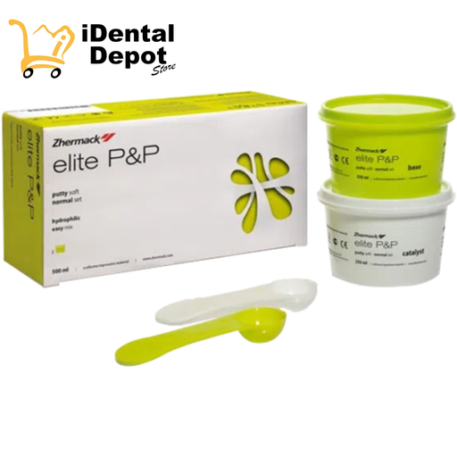 [40-C206000] SILICÓN ELITE P&P PUTTY SOFT NORMAL SET 250ML+250ML