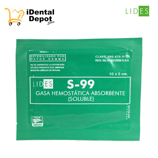 [LIDES1] GASA HEMOSTATICA S-99