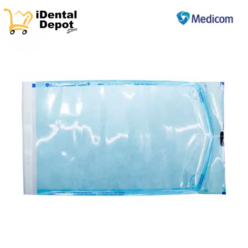 [MEDICOMA88030-4] BOLSA PARA ESTERILIZAR 7 1/2 X 13