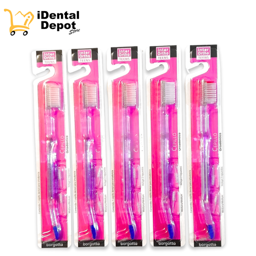 [300803ID] CEPILLO DENTAL TEENS (BRACKETS / ORTODONCIA) INTER ORTHO