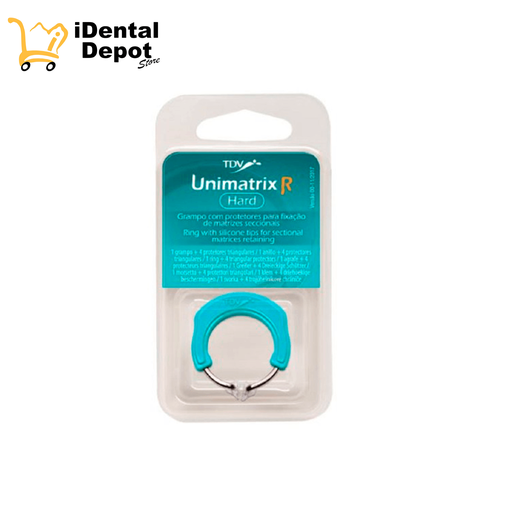 [T-4126RH] UNIMATRIX R ANILLO DURO - 1 ANILLO + 4 PROTECTORES TRIANGULARES DE SILICON