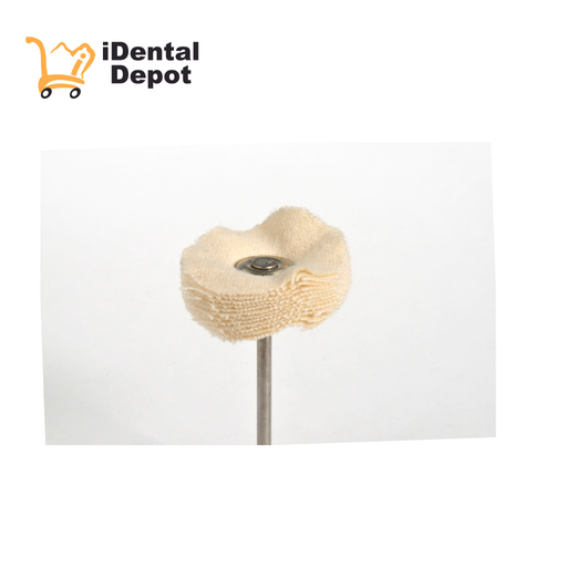 [219-0060] DISCO MONTADO DE FRANELA 2.5CM - BORLA