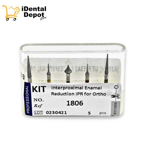 [ABR224] KIT FRESAS P/INTERPROXIMAL ORTOD 1806 5P