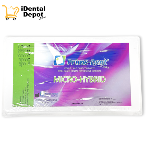 [PD018] KIT DE RESINA MICRO HYBRID "7 JERINGAS" (A1, 2/A2, A3, A3.5, B2, UO)