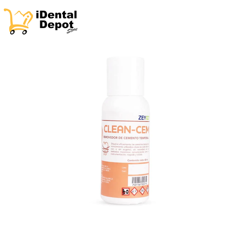 [ZE-CCB60] CLEAN-CEM 60 mL - REMOVEDOR DE CEMENTO TEMPORAL ZEYCO BOTE