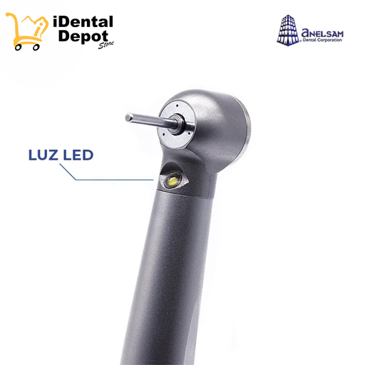 [ANELSAMUP] PIEZA DE MANO DE ALTA PUSH BUTTON 2 ENTRADAS, 3 IRRIGACION Y LUZ LED (1 AÑOS DE GARANTIA) ANELSAM