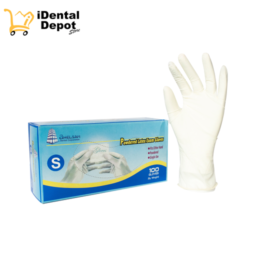 [CRAGACH] GUANTES DE LATEX CHICO CON 100 PIEZAS ANELSAM