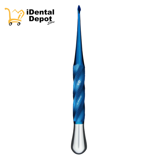 [38-021 USA]  ELEVADOR STRAIGHT SPADE ELVATOME™, TITANIUM NITRIDE, SHARK HANDLE USA