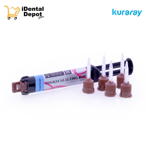 [256-4292] CEMENTO PANAVIA SA LUTING MULTI AUTOMIX MINIPACK TRANSLUCENT