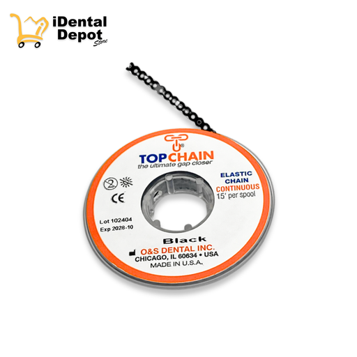 [OP321004] LIGA EN CADENA CLOSED BLACK 15 FT