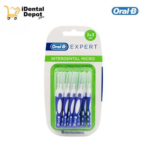 [7500435151924] CEPILLO EXPERT INTERDENTAL MINI 2-3MM CON 10 ORAL-B