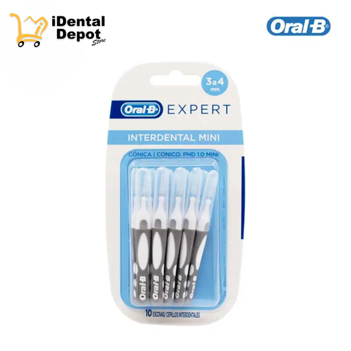 [7500435151931] CEPILLO EXPERT INTERDENTAL MINI 3-4MM CON 10 ORAL-B