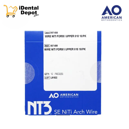 [AO07857-508] ARCO NITI .018 SUPERIOR PK CON 10