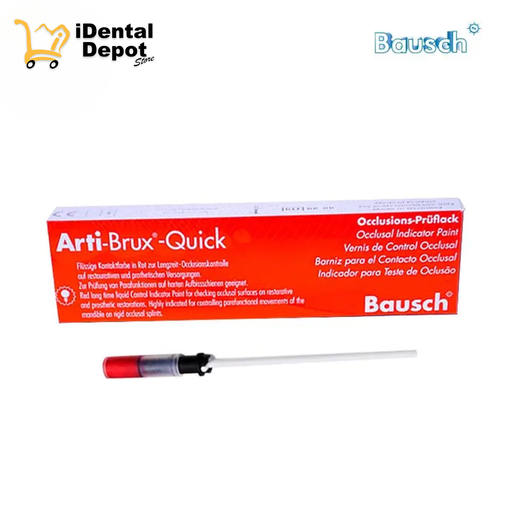 [BAUSCHBK88] ARTI-BRUX-QUICK BARNIZ DE CONTROL OCCLUSAL ROJO 0.15 ML
