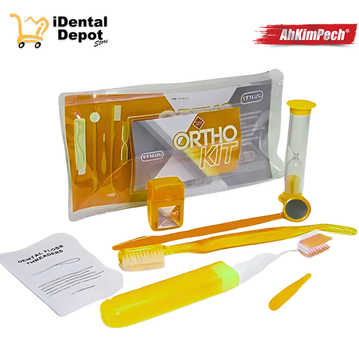 [07-12 STY-10.120] ORTHO KIT´S YELLOW (KIT DE HIGIENE PARA BRACKETS / ORTODONCIA) - AhKimPech