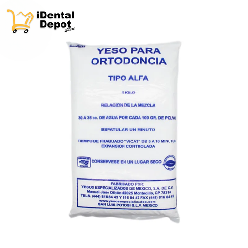 [SLU121] YESO ORTHODONCIA 1 KG.