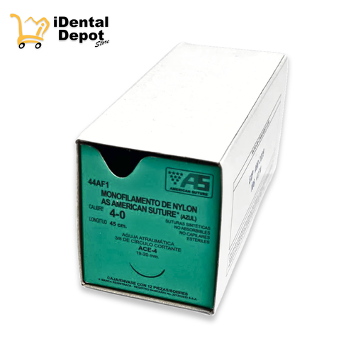 [AZA0003] SUTURA NYLON 4-0