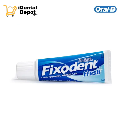 [5000174003963] FIXODENT CREMA ADHESIVA 40 ML. FRESH MINT. ORAL-B