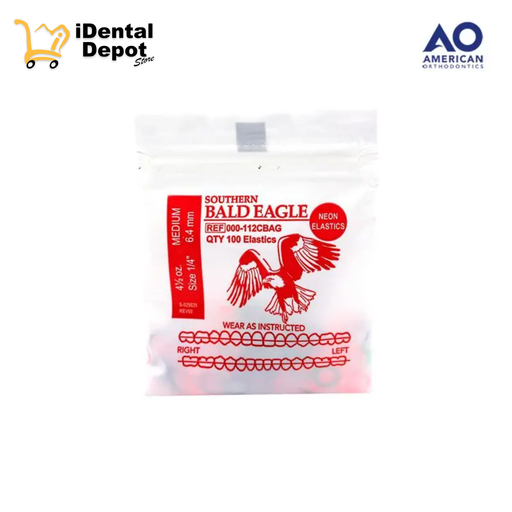 [AO03000-112CP5] LIGAS INTRAORALES 4.5oz 1/4 AGUILA color