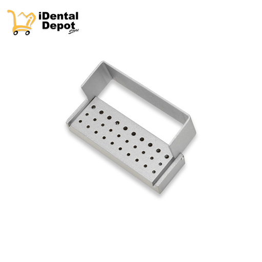 [AI028] CAJA ALUMINIO P/FRESAS C/30 CAV SOLIDA