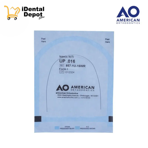 [AO03857-1U-16WR] ARCO ICONIX ESTETICO NITI .016 SUPERIOR INDIVIDUAL