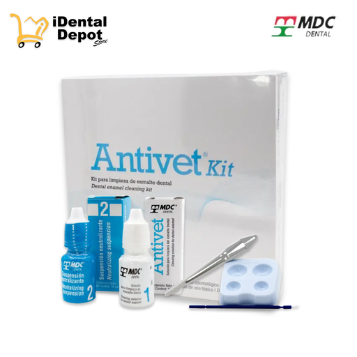 [MDCANTIVECKIT] KIT ANTIVET SOLUCION PARA LIMPIEZA DEL ESMALTE BLANQUEAMIENTO