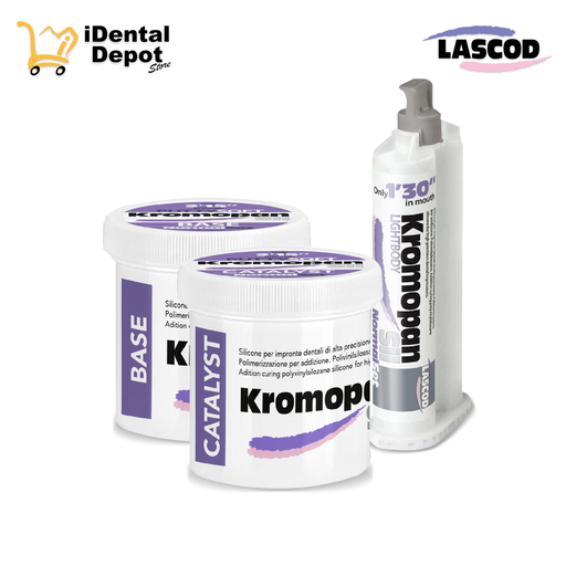 [LA-KSKL] KROMOPAN SIL KIT LIGHT - MAT. DE IMP. MASILLA 2X150mL + 1 LIGERO + 6 PTAS MEZCLADORAS Y 6