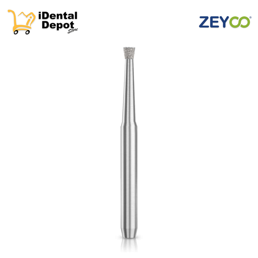 [ZE-10-1033M] FRESA ZEYCO DIAMANTE 805-012 CONO INVERTIDO MED CAJA C/10 PZAS BLISTER INDIVIDUAL