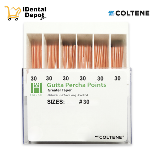 [HYG196] PUNTA DE GUTTA-PERCHA GT 04 #30 C/60