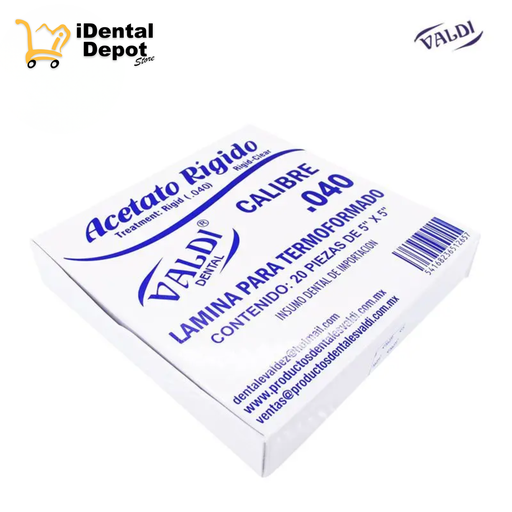 [VALDIACR40-X] ACETATO RIGIDO NO. 40 VALDI