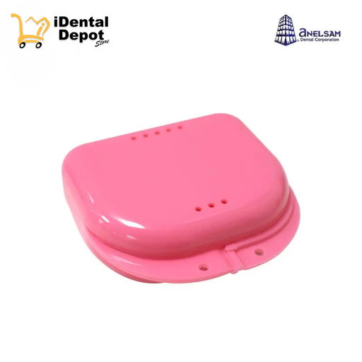 [WUHANCOROS] CAJA ORTHO PLASTICO SIN CORDON ROSA ANELSAM