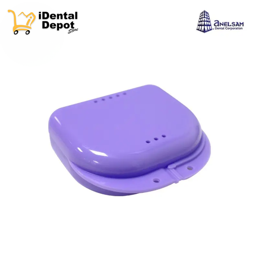 [WUHANCOMOR] CAJA ORTHO PLASTICO SIN CORDON MORADO ANELSAM