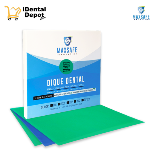 [MAXDL621A-EBPH1] DIQUE MAXSAFE 6X6 MEDIO VERDE (MENTA) CON 36