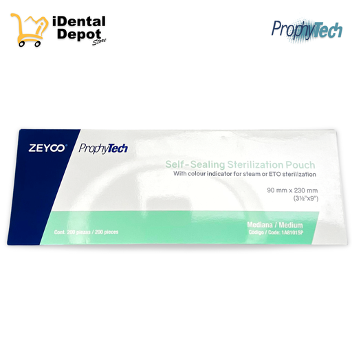 [X-BEPT2.25] BOLSA PARA ESTERILIZAR CHICA 2 1/4 X 4 CAJA C/200 PZAS.