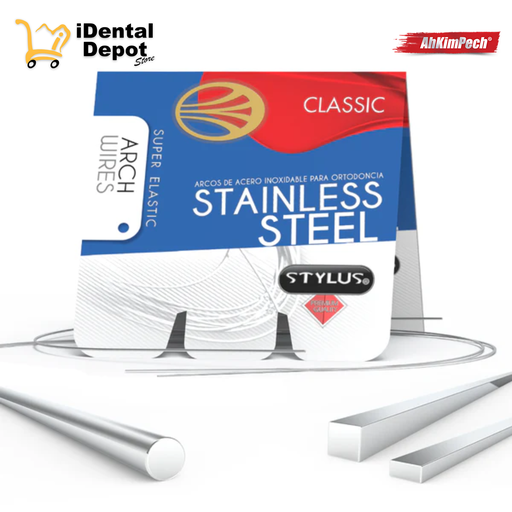 [02-04 SST-10.350] ARCO STAINLESS STEEL .018 U PAQ. C/10 PZAS. STYLUS Q.